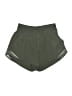 Lululemon Athletica Solid Green Athletic Shorts Size 6 - photo 1