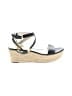 MICHAEL Michael Kors 100% Leather Gold Wedges Size 10 - photo 1