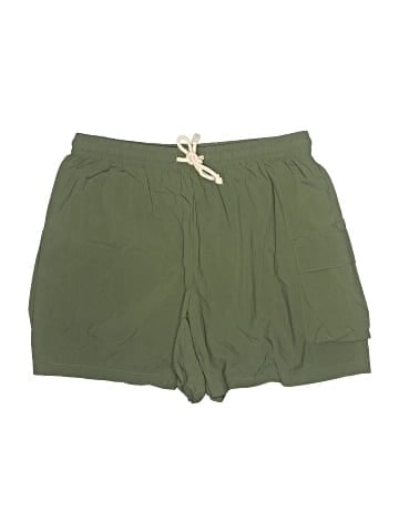 DONNI Khaki Shorts (view 1)