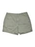 J.Crew 100% Cotton Solid Green Khaki Shorts Size 2 - photo 1