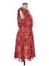 Cato Paisley Red Casual Dress Size 10 - photo 4