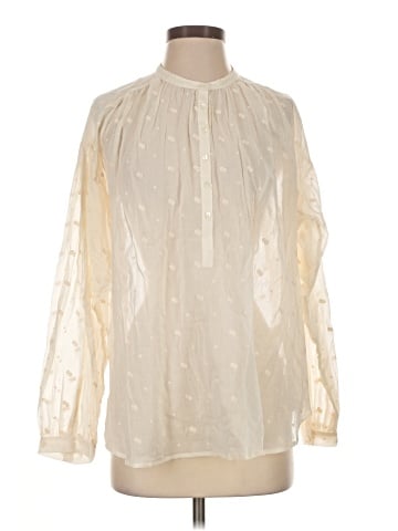 Nili Lotan Long Sleeve Blouse (view 1)