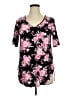 Torrid Black Short Sleeve Top Size 1X Plus (1) - photo 1