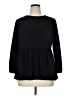 DR2 Black Long Sleeve Blouse Size 1X - photo 1