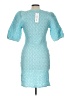 Samsoe Samsoe 100% Cotton Teal Cocktail Dress Size L - photo 2