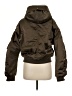 Étoile Isabel Marant 100% Polyamide Solid Brown Jacket Size EU (FR) 38 / US 6 - photo 2