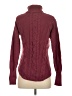 L.L.Bean 100% Cotton Burgundy Turtleneck Sweater Size XS - photo 2
