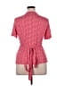 Boden Polka Dots Red Short Sleeve Blouse Size 16 - 18 - photo 2