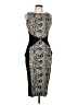 ASOS Graphic Black Cocktail Dress Size 10 - photo 1