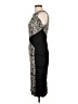 ASOS Graphic Black Cocktail Dress Size 10 - photo 5