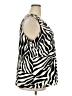 Lane Bryant Animal Print Ivory Sleeveless Blouse Size 18 - 20 Plus - photo 4