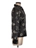Express Silk Floral Black Long Sleeve Blouse Size M (estimated) - photo 4