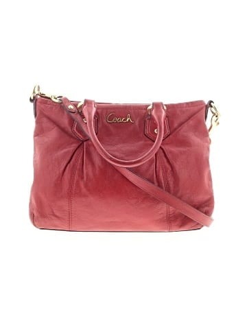 Coach Factory Leather Satchel (view 1)