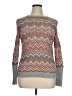 Nic + Zoe Chevron-herringbone Gray Pullover Sweater Size XL - photo 1