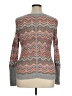 Nic + Zoe Chevron-herringbone Gray Pullover Sweater Size XL - photo 2