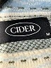 Cider Floral Green Sweater Vest Size M - photo 7