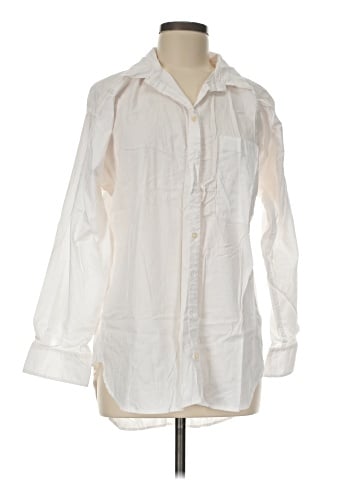 Ann Taylor LOFT Long Sleeve Button-Down Shirt (view 1)