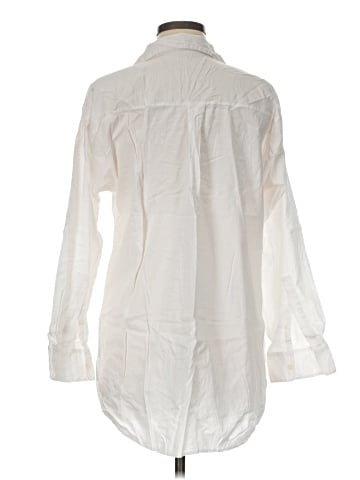 Ann Taylor LOFT Long Sleeve Button-Down Shirt (view 2)