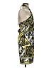 Cache Graphic Yellow Cocktail Dress Size S - photo 4