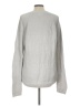 INC International Concepts Solid Silver Pullover Sweater Size L - photo 2