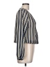 Love J 100% Polyester Blue Long Sleeve Blouse Size L - photo 4