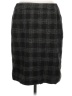 Carlisle 100% Wool Plaid Black Wool Skirt Size 8 - photo 2