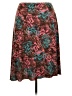 Parallel 100% Polyester Paisley Brown Casual Skirt Size XL - photo 2