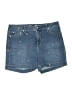 Seven7 Stars Blue Denim Shorts Size 14 - photo 1