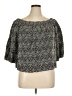 Express Black 3/4 Sleeve Blouse Size XL - photo 1