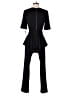 Gabby Skye Solid Black Jumpsuit Size 4 - photo 2