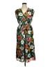 DR2 100% Polyester Tropical Green Casual Dress Size XL - photo 1