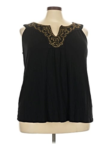MICHAEL Michael Kors Sleeveless Blouse (view 1)
