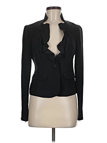 Elizabeth and James Silk Blazer (view 1)