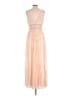 BCBGMAXAZRIA 100% Polyester Tan Cocktail Dress Size 12 - photo 2