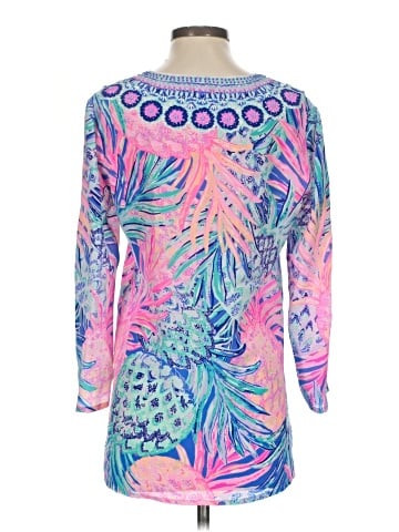 Lilly Pulitzer 3/4 Sleeve Silk Top (view 2)