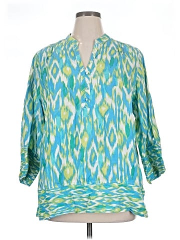 Ruby Rd. 3/4 Sleeve Blouse (view 1)
