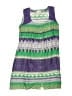 Max 100% Cotton Print Green Dress Size S (kids) - photo 1