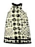 Rare Editions 100% Polyester Polka Dots Ivory Black Dress Size 14 - photo 2