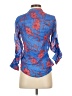 Kut from the Kloth 100% Polyester Blue 3/4 Sleeve Blouse Size S - photo 2