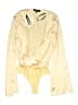 Missguided 100% Polyester Gold Bodysuit Size 4 - photo 1