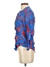 Kut from the Kloth 100% Polyester Blue 3/4 Sleeve Blouse Size S - photo 5