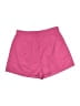 Shein 100% Polyester Solid Pink Shorts Size 4 - photo 1