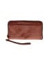 Margot 100% Leather Brown Leather Wristlet One size - photo 1