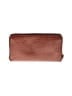 Margot 100% Leather Brown Leather Wristlet One size - photo 2