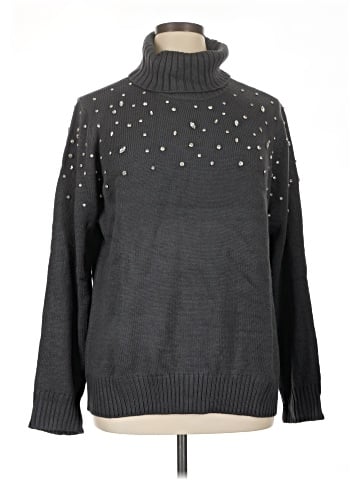 Susan Graver Turtleneck Sweater (view 1)