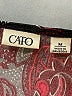 Cato Black 3/4 Sleeve Blouse Size M - photo 7