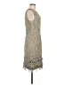 Milly Tweed Gray Cocktail Dress Size 8 - photo 4