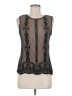 Max Studio 100% Nylon Black Sleeveless Blouse Size M - photo 1