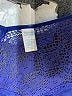 Tropical Escape 100% Polyester Blue 3/4 Sleeve Blouse Size S - photo 7