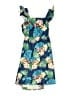 Unbranded Tropical Blue Dress Size 10 - photo 1